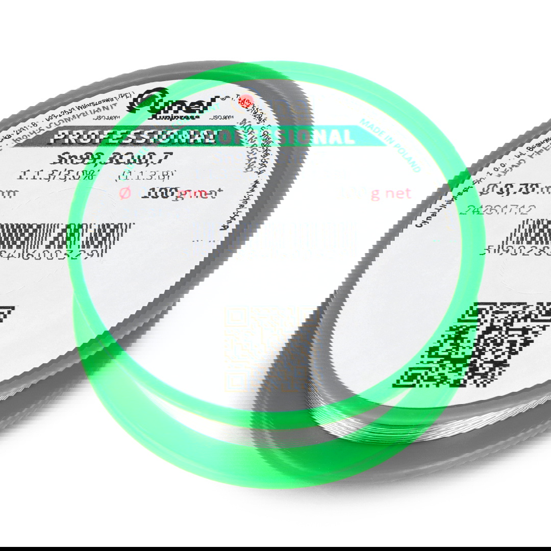 Cyna Cynel LC99.3 100g/0,7mm - bezołowiowa